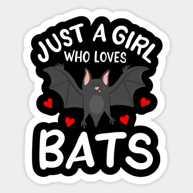 Bats Bat Lover Sticker by KAWAIITEE